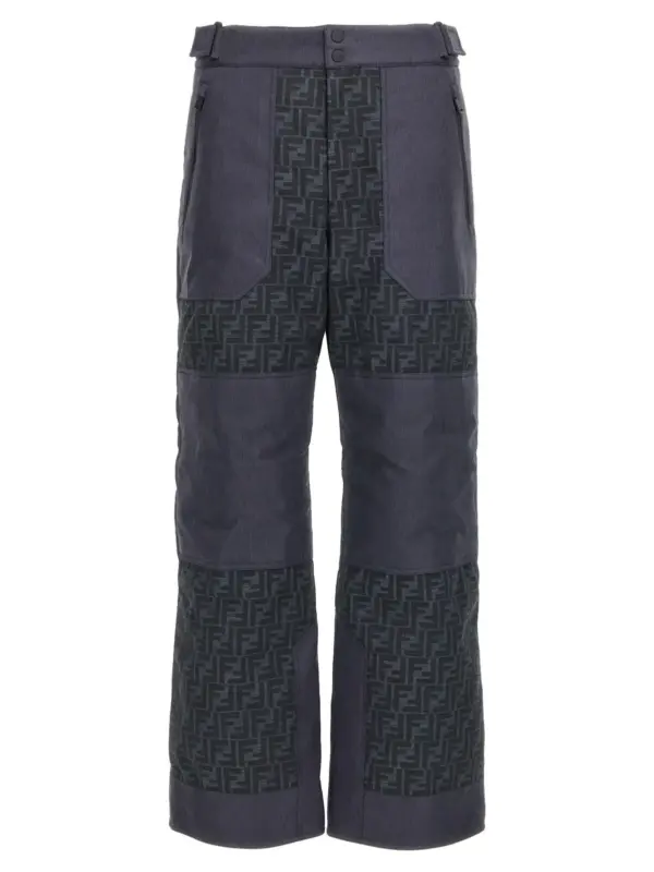 'FF' ski pants FENDI Blue