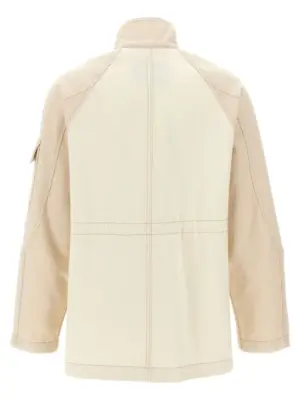 Denim parka FLF802AT23F08QQ FENDI Beige