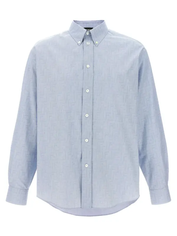 'Angel' shirt FENDI Light Blue