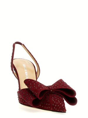 'Le Cadeau' slingback FW24S080585SUEBDX MACH & MACH Bordeaux