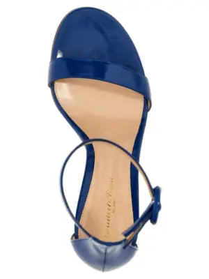 'Portofino' sandals 100% goat leather GIANVITO ROSSI Blue