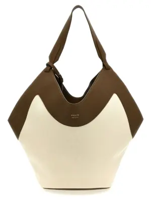 'Medium Lotus Tote' shopping bag KHAITE Multicolor