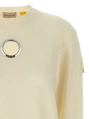 Moncler x Willow Smith Sweater Woman MONCLER GENIUS White