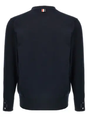 '4-Bar' cardigan MKC581AY3043415 THOM BROWNE Blue