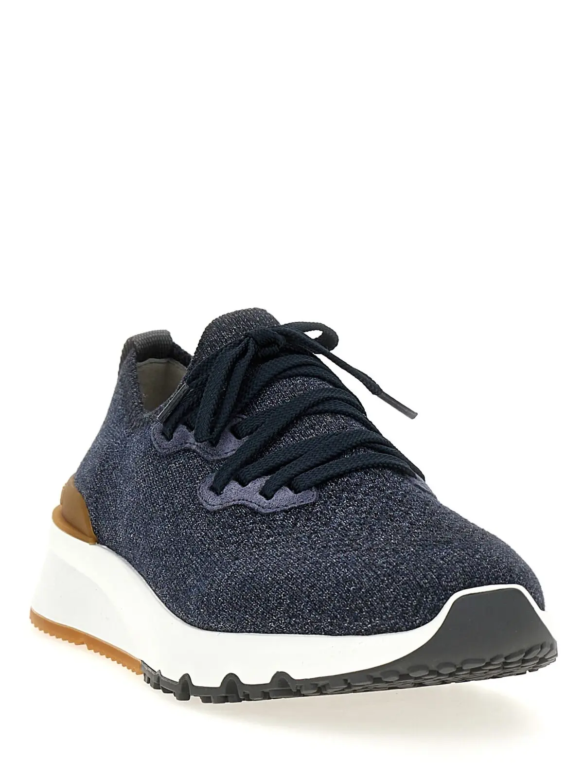 Кросівки Brunello Cucinelli Knitted Сині 2 Knitted sneakers MZUKISO250CO250 BRUNELLO CUCINELLI Blue