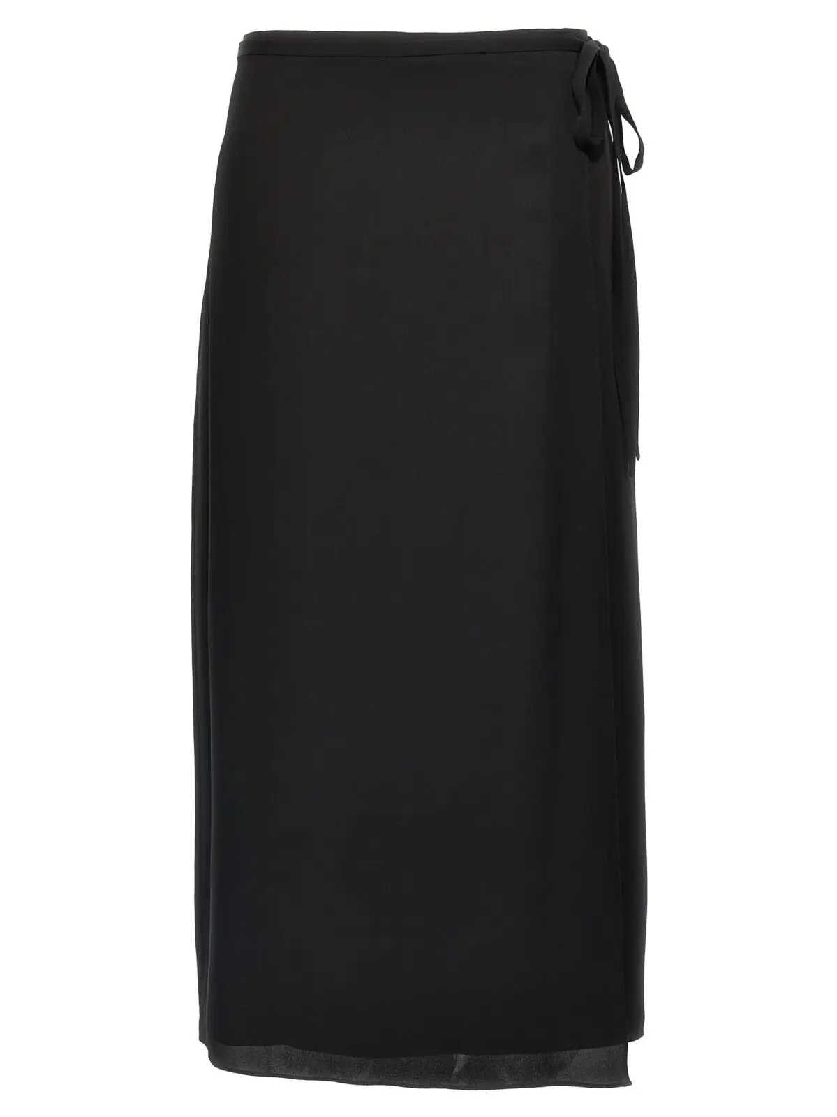 Спідниця Theory CL Tie Wrap Чорна 1 'CL Tie Wrap' skirt THEORY Black