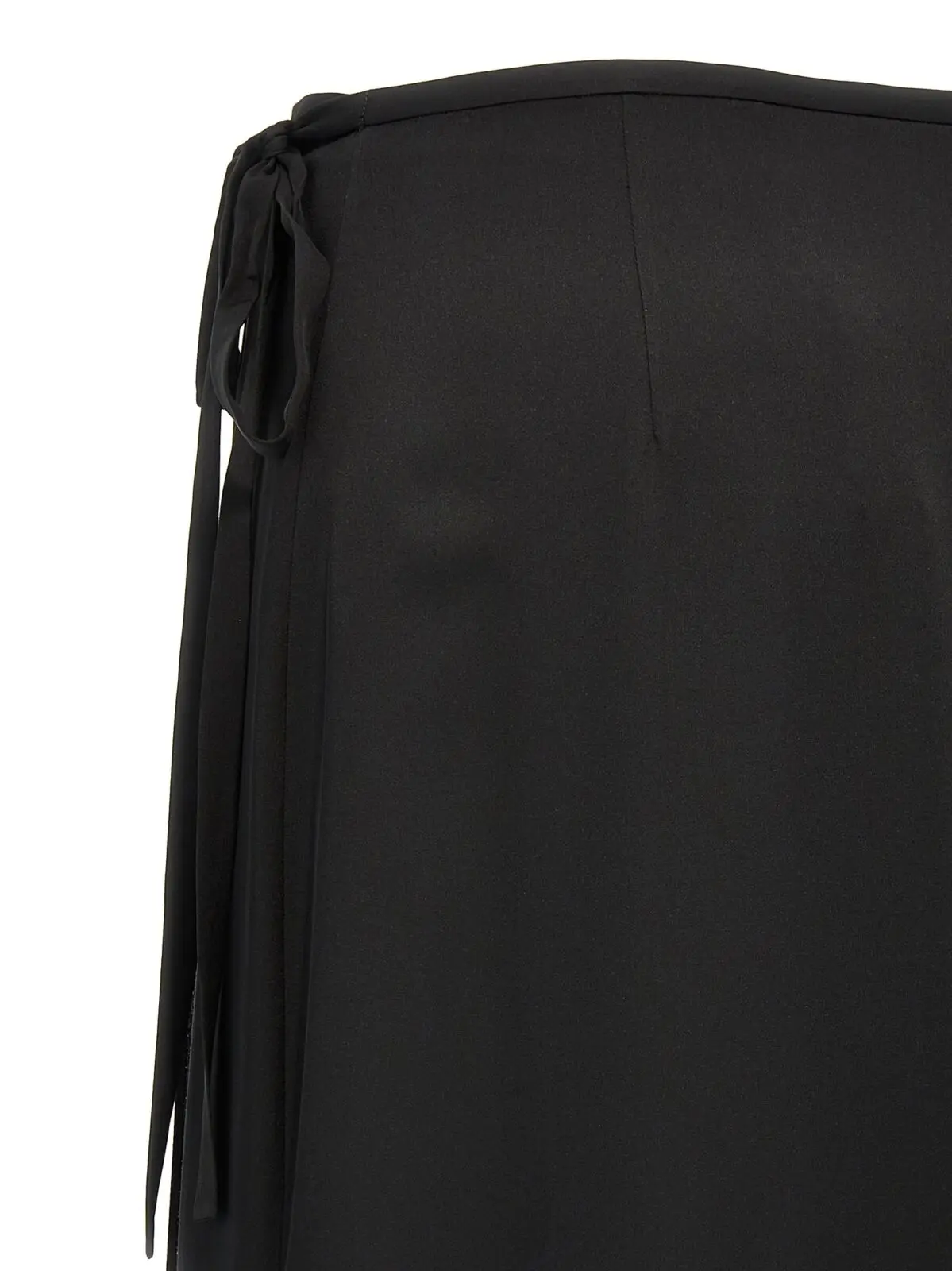 Спідниця Theory CL Tie Wrap Чорна 4 'CL Tie Wrap' skirt 100% silk THEORY Black