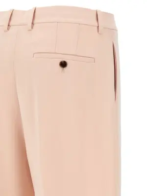'HW Casual' pants 70% triacetate 30% polyester THEORY Pink