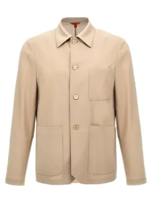 'Visal' overshirt BARENA Beige