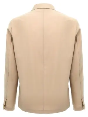 'Visal' overshirt OSU50600478530 BARENA Beige