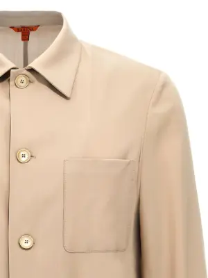 'Visal' overshirt Man BARENA Beige