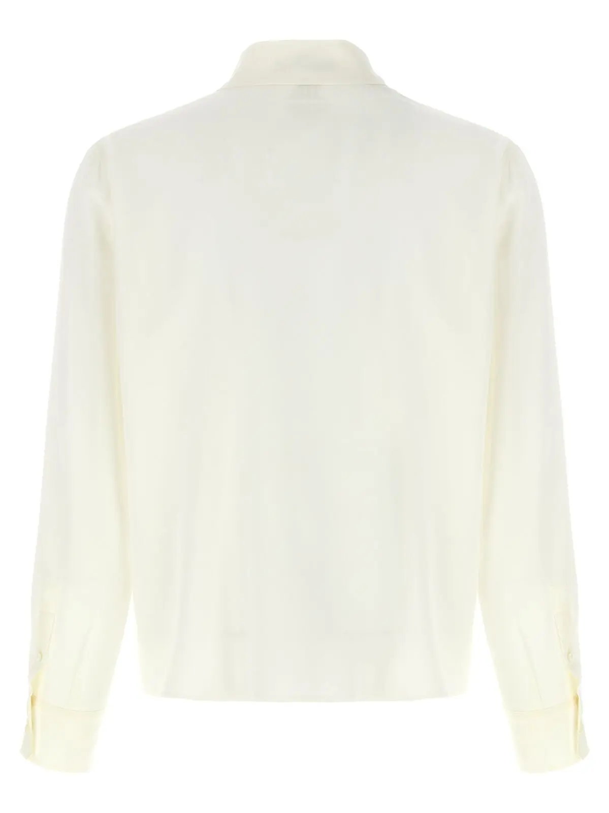 Сорочка Prada Silk logo Біла 2 Silk logo shirt P473FSOOO14KGF0304 PRADA White