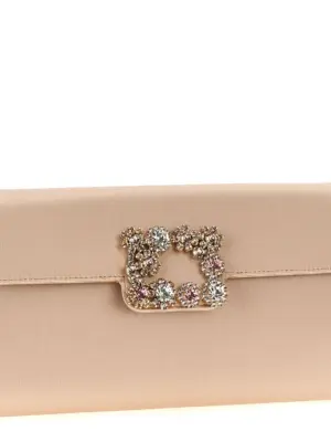 'Efflorescence' clutch Woman ROGER VIVIER Pink