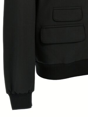 'Chic Worsted' cardigan 95% wool 5% elastane DSQUARED2 Black