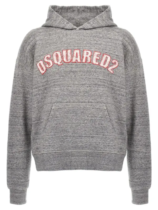 'NYC Fit' hoodie DSQUARED2 Gray