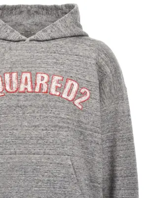 'NYC Fit' hoodie Man DSQUARED2 Gray