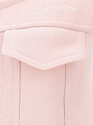 Mini dress 100% cotton GANNI Pink