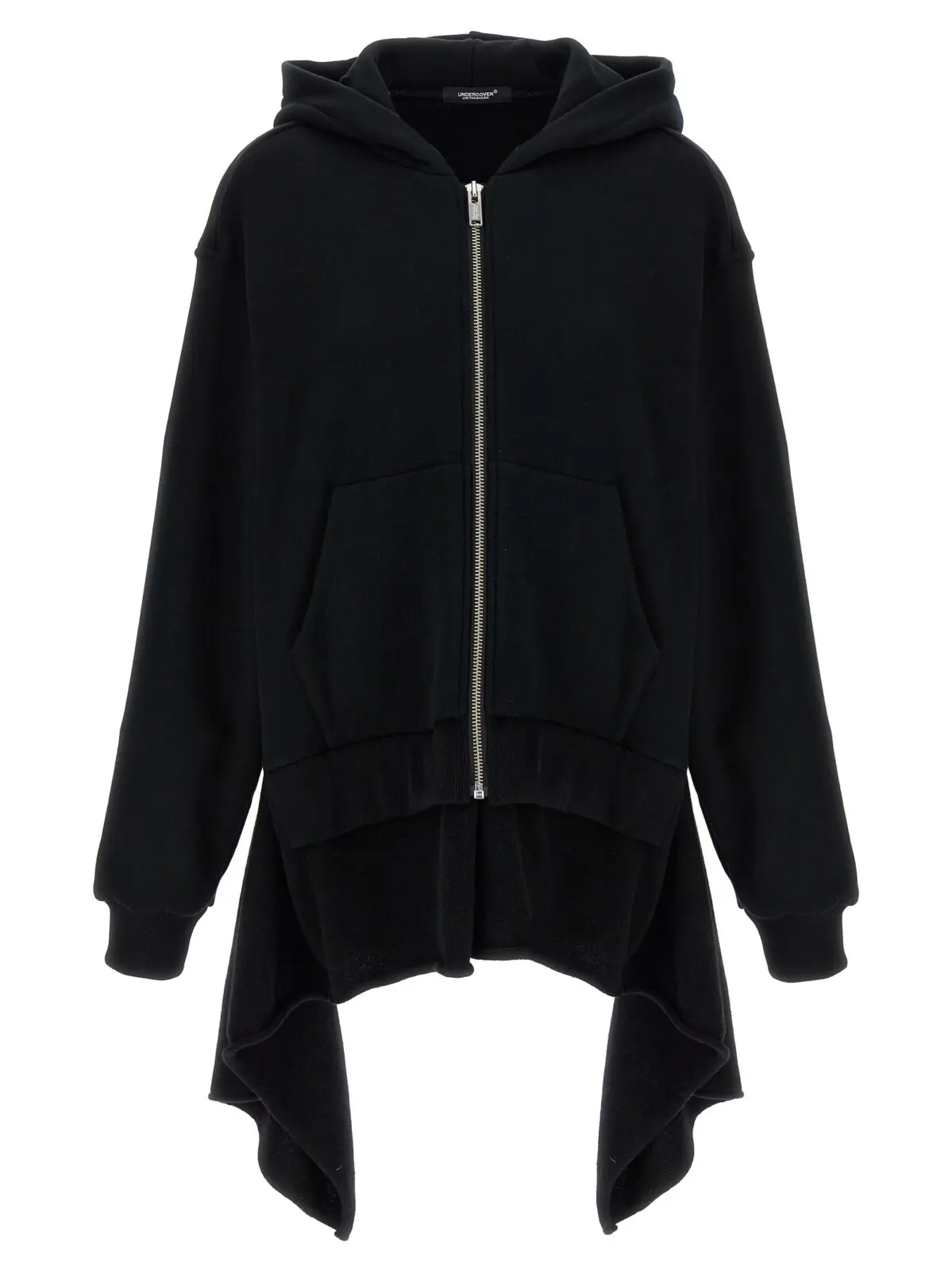 Худі Undercover Two-material Чорний 1 Two-material hoodie UNDERCOVER Black