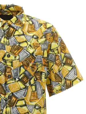 'Batista Triangl' shirt Man PRADA Yellow