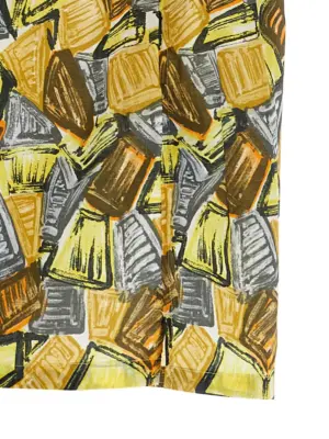 'Batista Triangl' shirt 100% cotton PRADA Yellow