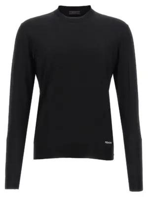 Silk sweater PRADA Black