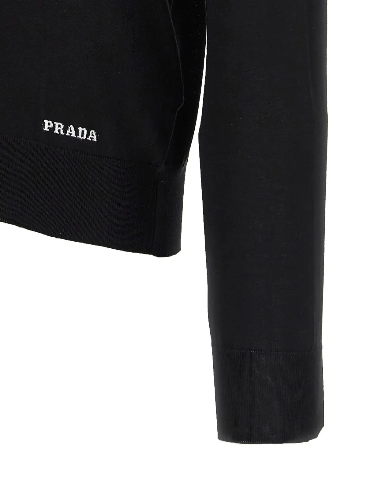 Светр Prada Silk Чорний 4 Silk sweater 100% silk PRADA Black