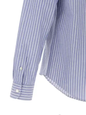 Valentino Garavani striped shirt 100% cotton VALENTINO GARAVANI Light Blue