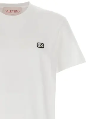 Valentino Garavani 'VLogo' T-shirt Man VALENTINO GARAVANI White