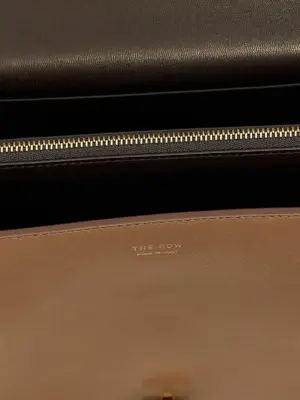 'Sofia 10.00' handbag 100% Ovis Aries THE ROW Brown