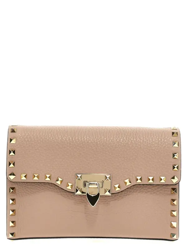 Valentino Garavani 'Rockstud' Shoulder Bag VALENTINO GARAVANI Pink