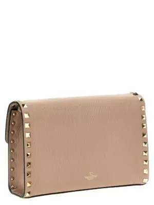 Valentino Garavani 'Rockstud' Shoulder Bag W2B0181VSFP45 VALENTINO GARAVANI Pink