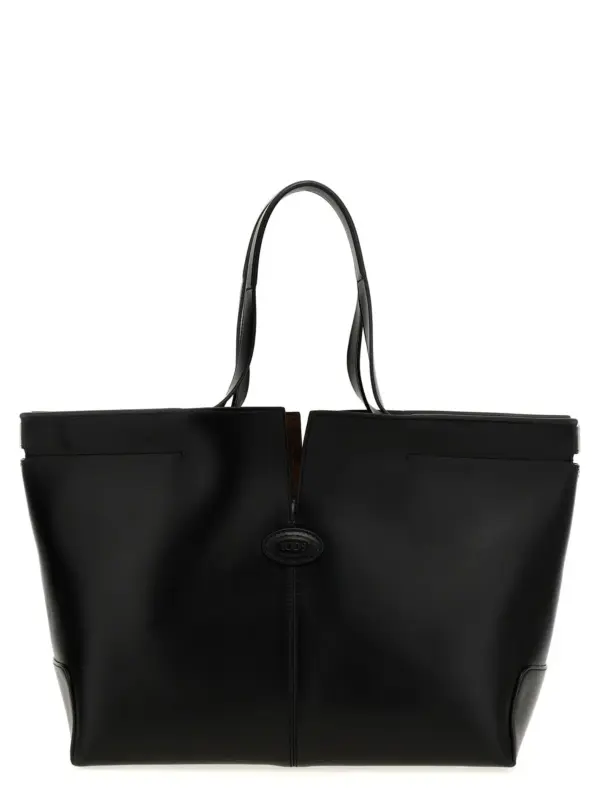 'Tod's Di Bag Folio' shopping bag TOD'S Black