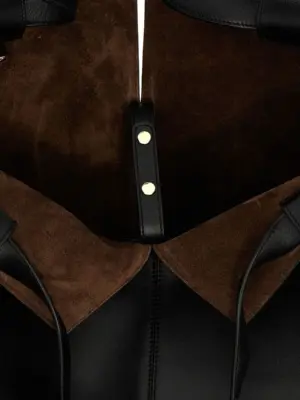 'Tod's Di Bag Folio' shopping bag 100% calfskin leather (Bos Taurus) TOD'S Black