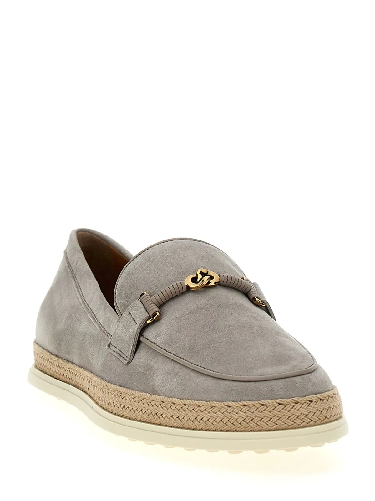 Лофери Tod's Suede Сірі 2 Suede loafers XXW92K0HZ00D8W9999 TOD'S Gray