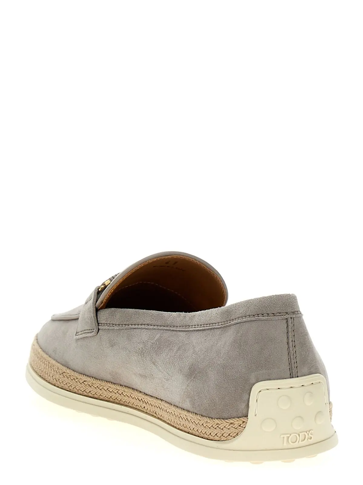 Лофери Tod's Suede Сірі 3 Suede loafers Woman TOD'S Gray