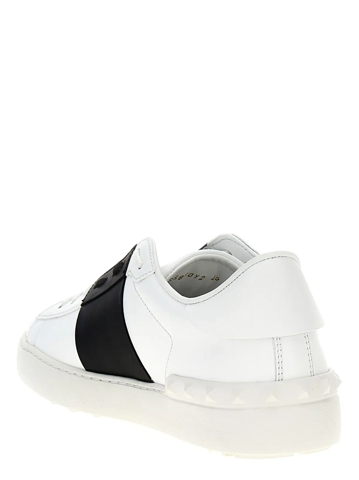 Кросівки Valentino Garavani Open Чорно-білі 3 Valentino Garavani 'Open' sneakers Man VALENTINO GARAVANI White/Black