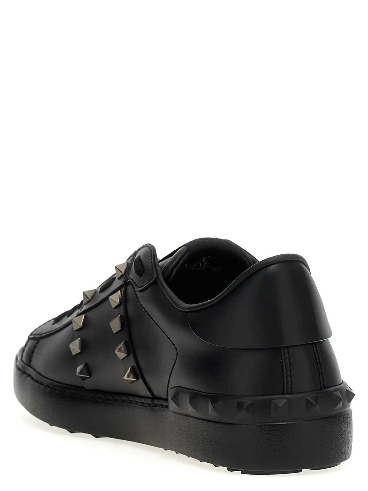 Кросівки Valentino Garavani Rockstud Untitled Чорні 3 Valentino Garavani 'Rockstud Untitled' sneakers Man VALENTINO GARAVANI Black