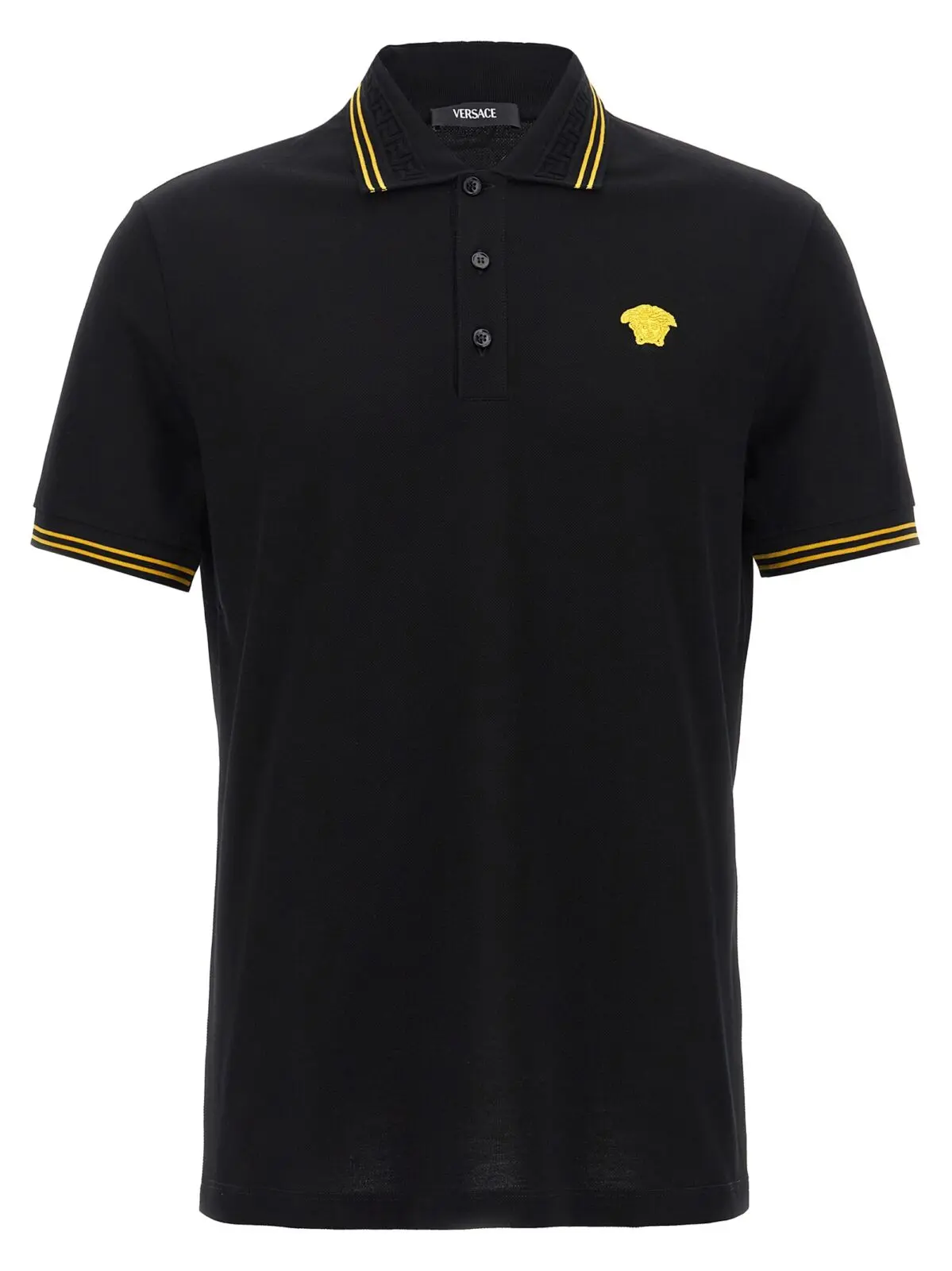 Поло Versace Medusa Чорне 1 'Medusa' polo shirt VERSACE Black