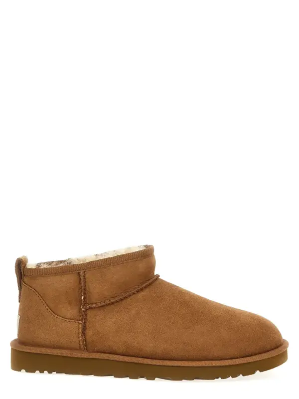 'M Classic Ultra Mini' ankle boots UGG Brown
