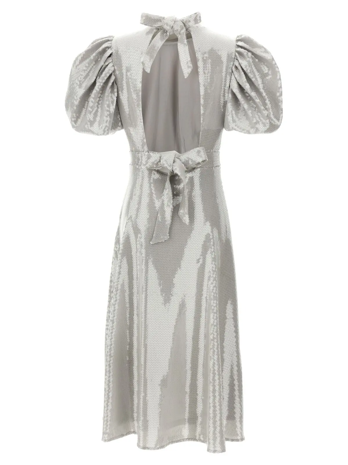 Сукня Rotate Birger Christensen Sequin midi Сіра 2 Sequin midi dress 113871039039 ROTATE BIRGER CHRISTENSEN Gray