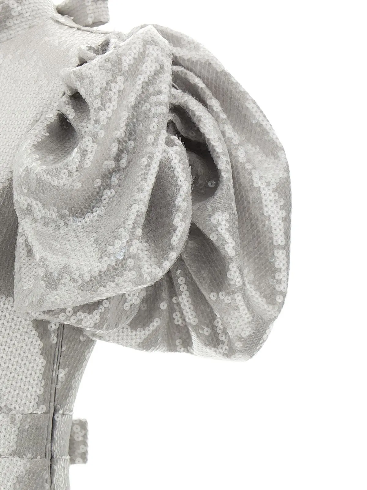 Сукня Rotate Birger Christensen Sequin midi Сіра 4 Sequin midi dress 100% polyester ROTATE BIRGER CHRISTENSEN Gray