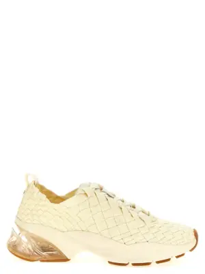 'Good Luck Woven Trainer' sneakers TORY BURCH White