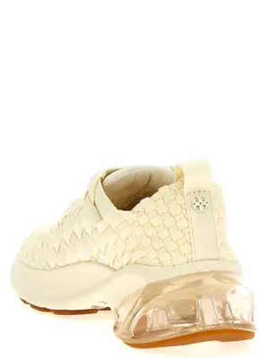 'Good Luck Woven Trainer' sneakers Woman TORY BURCH White
