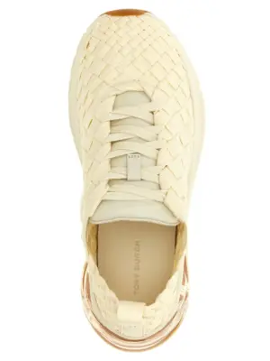 'Good Luck Woven Trainer' sneakers 100% polyester TORY BURCH White