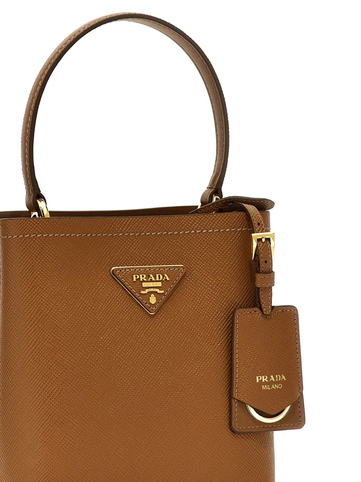 Сумка Prada Prada Panier Small Коричнева 3 'Prada Panier Small' handbag Woman PRADA Brown