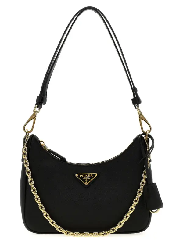 'Prada Re-Edition' mini handbag PRADA Black