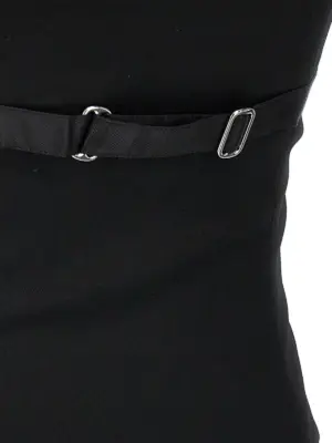 Deconstructed vest 100% wool ALEXANDER WANG Black