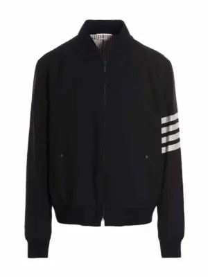 Bomber '4 Bar' THOM BROWNE Blue