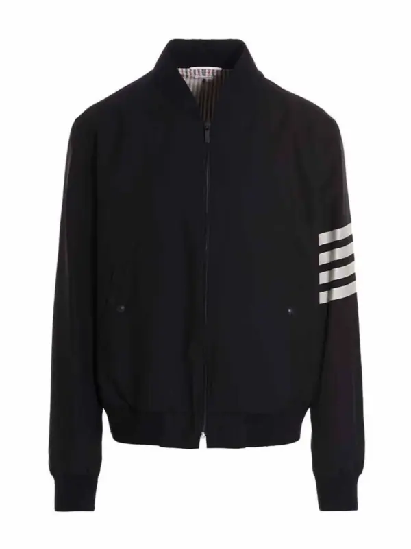 Bomber '4 Bar' THOM BROWNE Blue