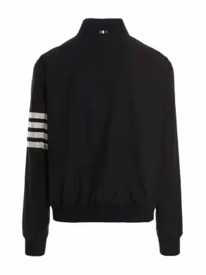 Bomber '4 Bar' MJO030A06146415 THOM BROWNE Blue